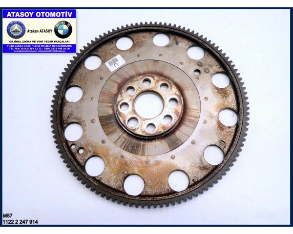 BMW E53 X5 3.0D VOLANT 11222247914 - 1122 2247914 - 1122-2 247 914 - 11 22 - 2 247 914 M57 E39 530D VOLANT E46 330D VOLANT M57 MOTOR VOLANT